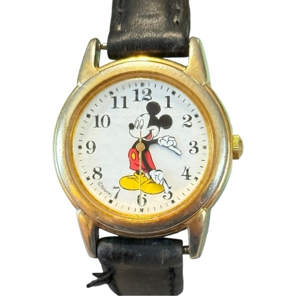 ?VTG-Disney Mickey Mouse watch made by Lorus/Seiko-Gold Tone main image 5